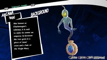 talisman emperor wiki|emperor's amulet p5r.